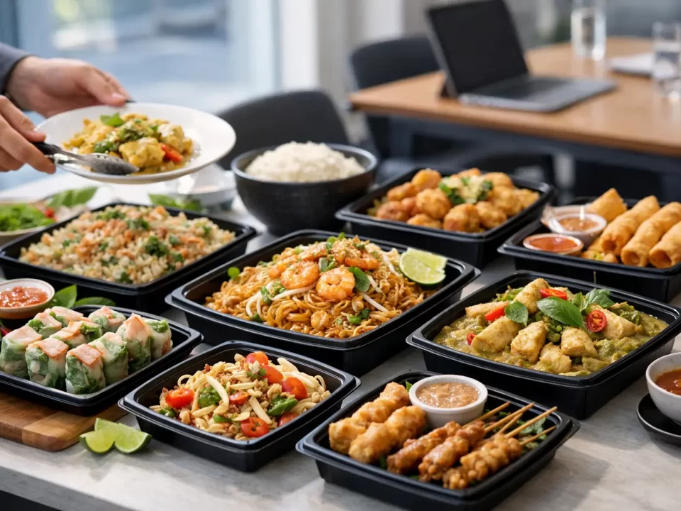 Corporate Thai Catering Guide for Offices