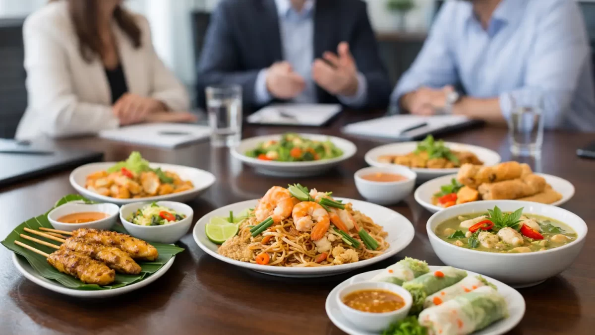 Thai Food for Corporate Meetings That Works