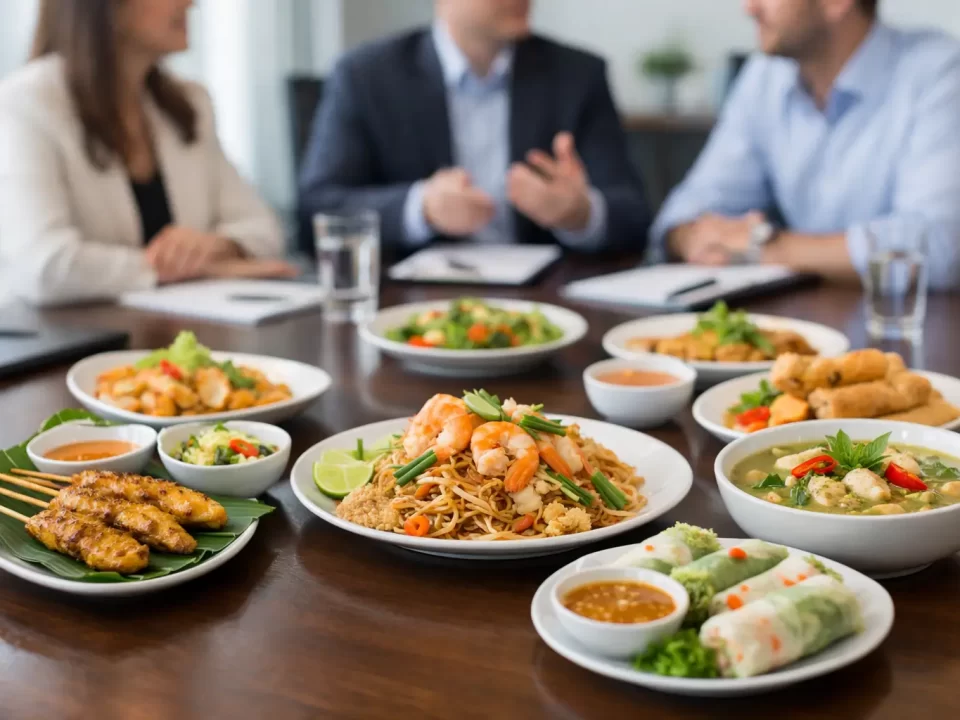 Thai Food for Corporate Meetings That Works