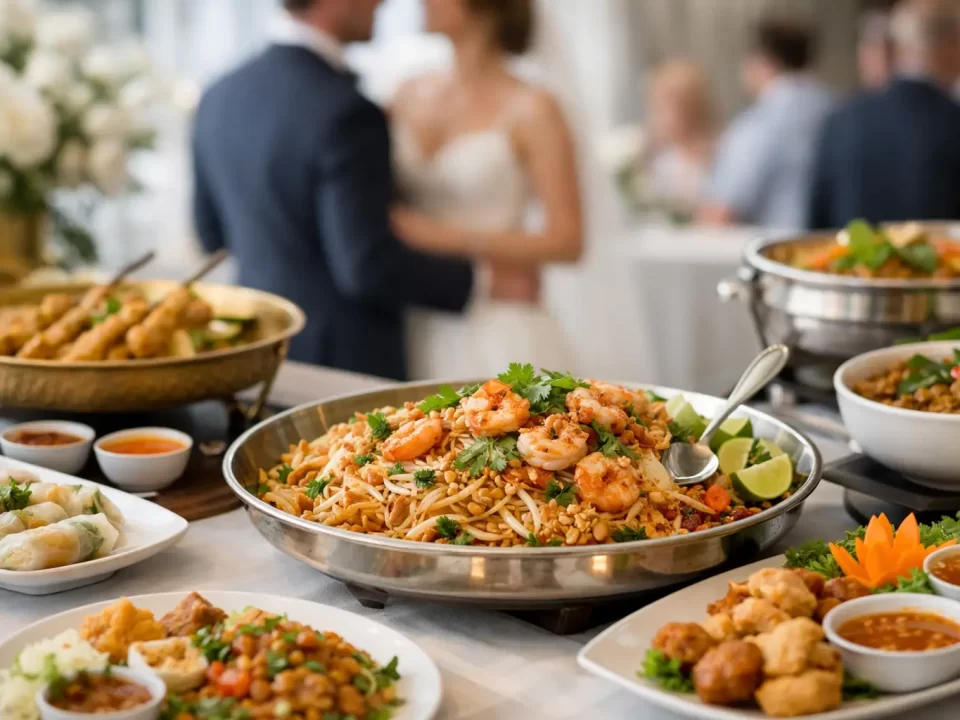 Thai Food for Wedding Reception Guests Love