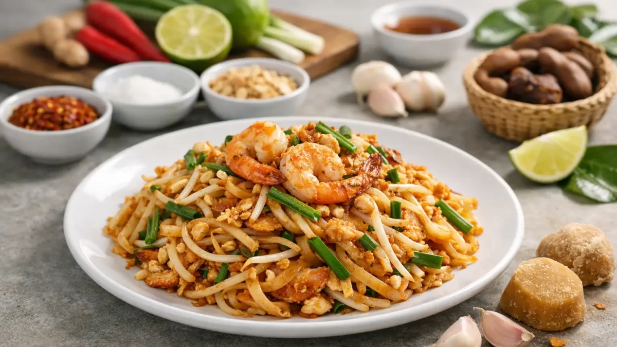 What Gives Pad Thai Flavor Its Famous Balance?