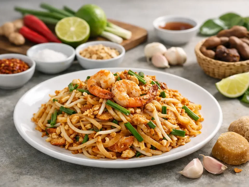 What Gives Pad Thai Flavor Its Famous Balance?