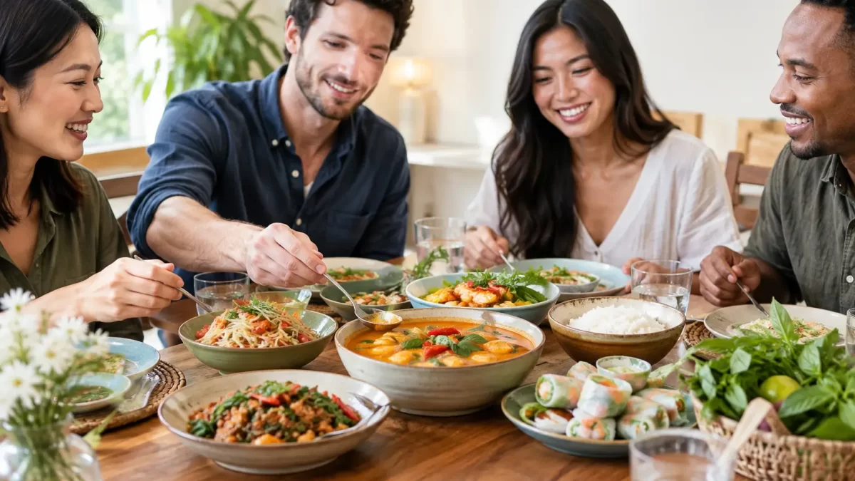 How to Host Thai Dinner for Friends at Home