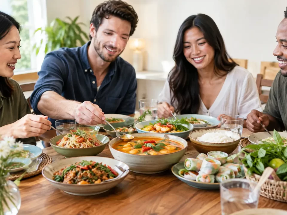 How to Host Thai Dinner for Friends at Home